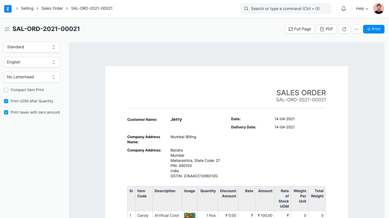 sales order 13 - PT Digital Asia Solusindo - Aplikasi Akuntansi Custom